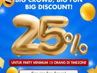 Promo Timezone Party Package Diskon 25%