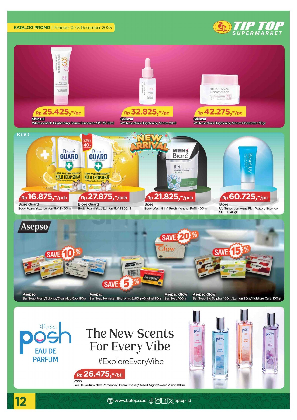 Promo TIP TOP SWALAYAN Katalog Mingguan 01-15 Desember 2025 Promo TIP TOP SWALAYAN Katalog Mingguan 01-15 Desember 2025 11