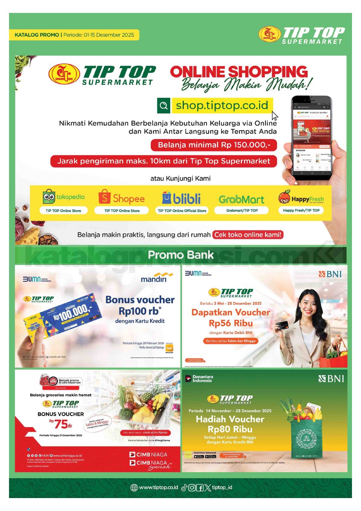 Promo TIP TOP SWALAYAN Katalog Mingguan 01-15 Desember 2025 Promo TIP TOP SWALAYAN Katalog Mingguan 01-15 Desember 2025 14