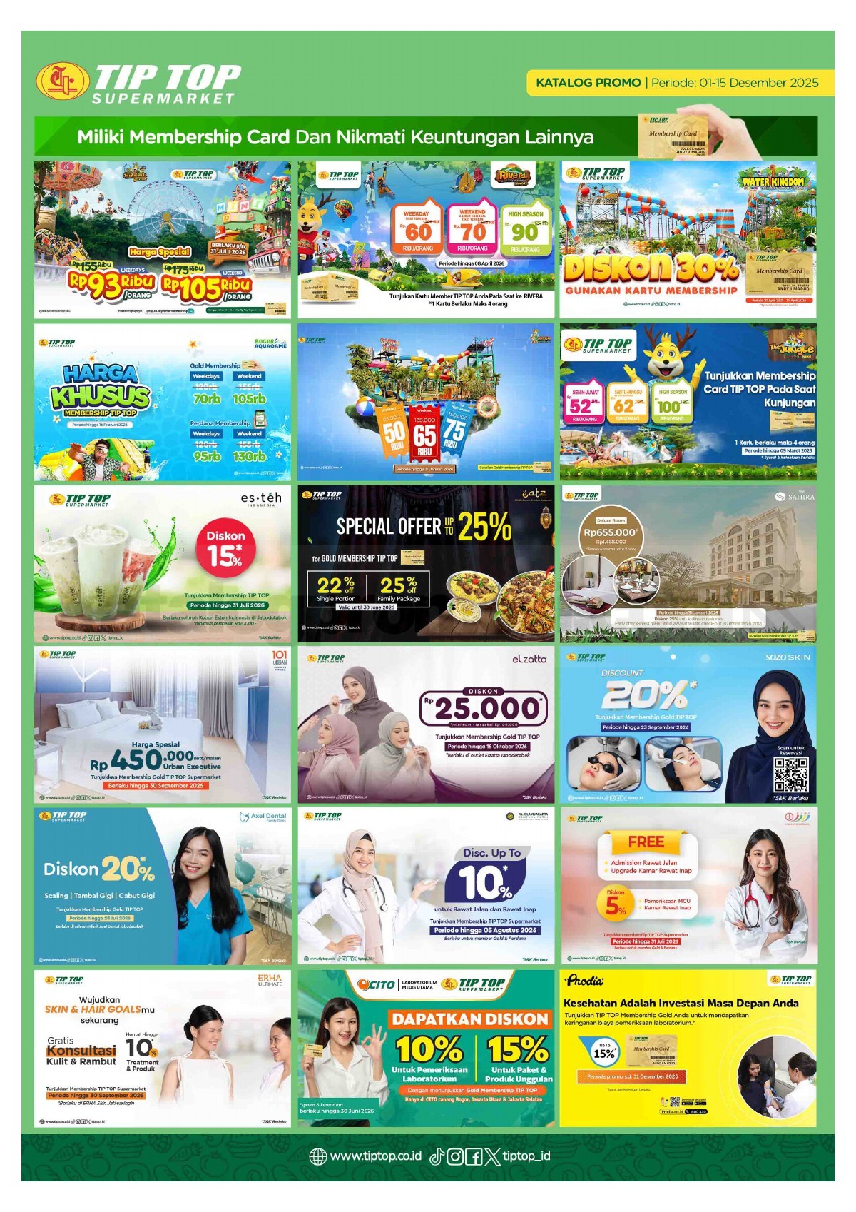 Promo TIP TOP SWALAYAN Katalog Mingguan 01-15 Desember 2025 Promo TIP TOP SWALAYAN Katalog Mingguan 01-15 Desember 2025 15
