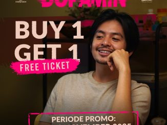 Promo TIX ID Beli 1 Gratis 1 Tiket Film Dopamin, berlaku 17–21 November 2025 via aplikasi TIX ID