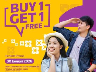 Promo TMII Jaktim Pride beli 1 gratis 1 tiket masuk untuk warga Jakarta Timur