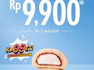 Promo Tous Les Jours Bank Saqu Cream Bom Bun Rp. 9.900 cashback QRIS April 2026