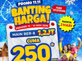 Promo Trans Snow World Bekasi 11.11 Main Ber-8 Rp. 250.000 untuk 8 tiket main salju hemat
