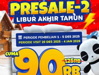 Promo Trans Snow World Bekasi Presale-2 tiket Rp. 90.000/orang periode 1–5 Desember 2025