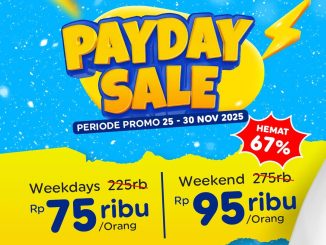Promo Trans Snow World Makassar Payday Sale tiket weekdays Rp.75Ribuan weekend Rp.95Ribuan