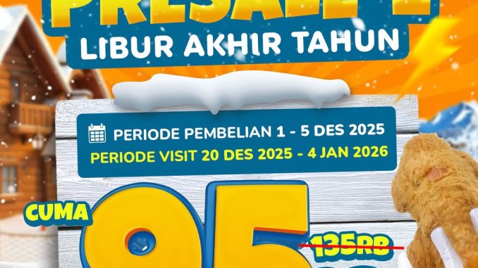 Promo Trans Snow World Makassar Presale-2 Tiket Rp. 95.000 untuk liburan akhir tahun seru dan hemat