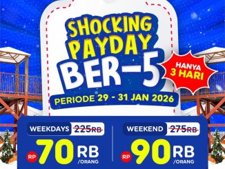 Promo Trans Snow World Makassar Shocking Payday Tiket mulai Rp. 70.000 dengan pembelian 5 tiket