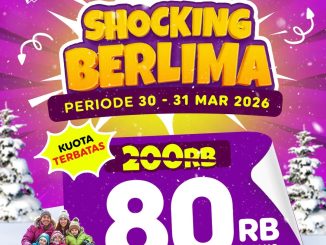 Promo Trans Snow World Surabaya Shocking Berlima Rp. 80.000 tiket salju Surabaya
