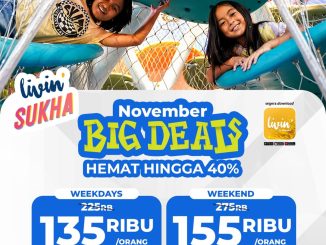 Promo Trans Studio Bali Livin Sukha Big Deals hemat hingga 40% tiket mulai Rp.135.000 berlaku November 2025