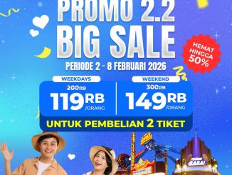 Promo Trans Studio Bandung 2.2 Big Sale diskon hingga 50% tiket masuk