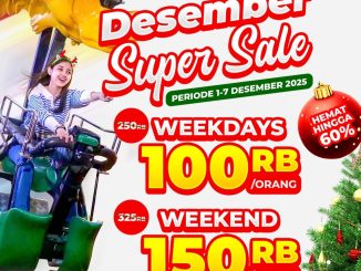 Promo Trans Studio Cibubur Desember Super Sale tiket mulai Rp. 100.000 hemat seru keluarga & teman