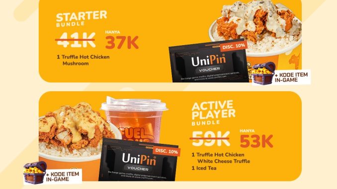 Promo Truffle Belly Bundling Gamer mulai Rp. 37.000 + Kode UniPin 1