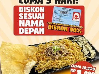 Promo Tsuka Ramen THR diskon nama depan hingga 100%, klaim mudah via identitas & postingan