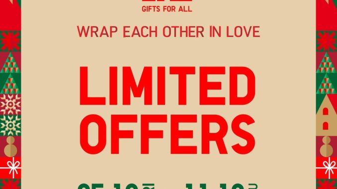 Promo UNIQLO Weekly Limited Offers 05-11 Desember 2025 1