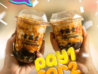 Promo Xing Fu Tang Special 12.12 Beli 1 Gratis 1 minuman reguler, dapat 1 Small cup gratis, 11–12 Desember 2025.