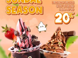 Promo XiYue Sundae Season diskon 20% untuk bundling semua varian sundae