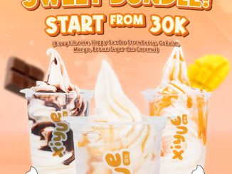 Promo XiYue Sweet Bundle Happy Sundae mulai Rp. 30.000 via aplikasi ojol