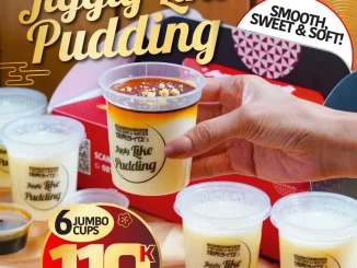 Promo Yakiniku Like 6 Jumbo Pudding Rp. 119.000 1 box isi 6 dessert