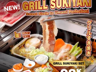 Promo Yakiniku Like NEW Grill Sukiyaki Set Rp. 98.000 paket sukiyaki karubi chicken karaage rice