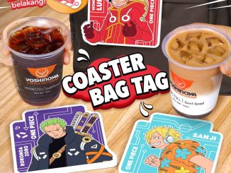 Promo Yoshinoya Coaster Bag Tag One Piece Egghead Series 1