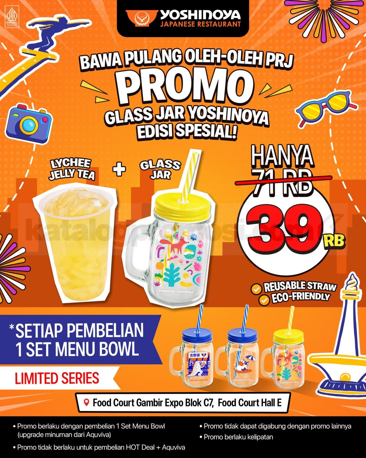 Promo Yoshinoya PRJ Kemayoran Banyak Bonus dan Diskon Spesial Promo Yoshinoya PRJ Kemayoran Banyak Bonus dan Diskon Spesial 2