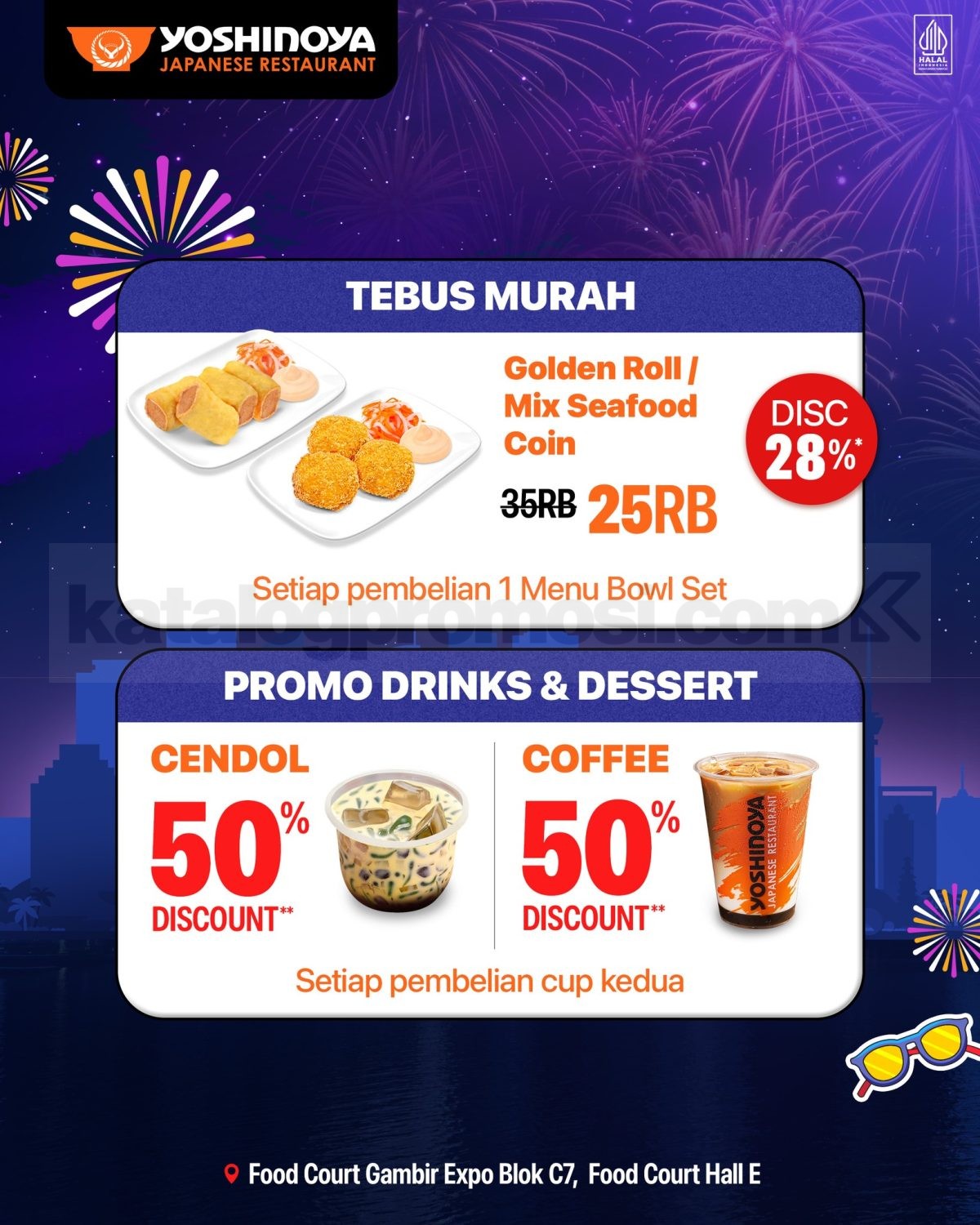 Promo Yoshinoya PRJ Kemayoran Banyak Bonus dan Diskon Spesial Promo Yoshinoya PRJ Kemayoran Banyak Bonus dan Diskon Spesial 4