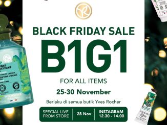 Promo Yves Rocher Black Friday Sale Buy 1 Get 1 Free di butik