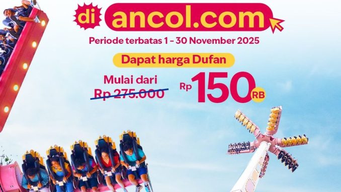 Promo Ancol Harga Tiket Dufan Mulai Rp150Ribu 1