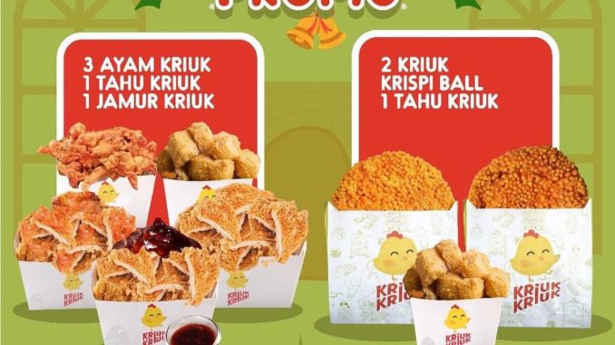 Promo Kriuk Kriuk Paket Kriuk Desember Mulai Dari Rp 41K*