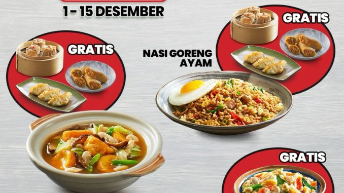 Promo SAPO ORIENTAL 12.12 Deals Beli 1 Gratis 1*