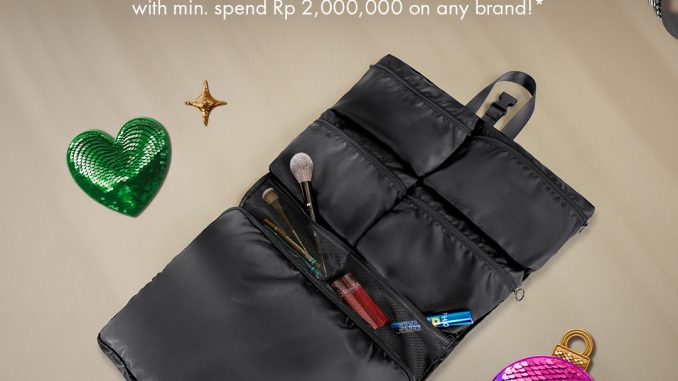 Promo Sephora Holiday Treat Gratis Travel Organizer 1
