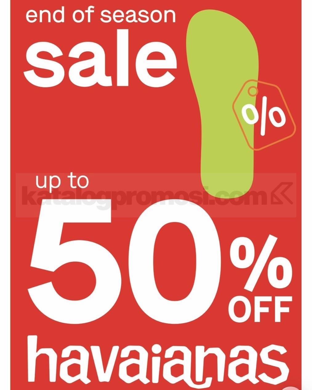 Promo Havaianas End Of Season Sale Diskon Hingga 50% Promo Havaianas End Of Season Sale Diskon Hingga 50% untuk koleksi sandal pilihan