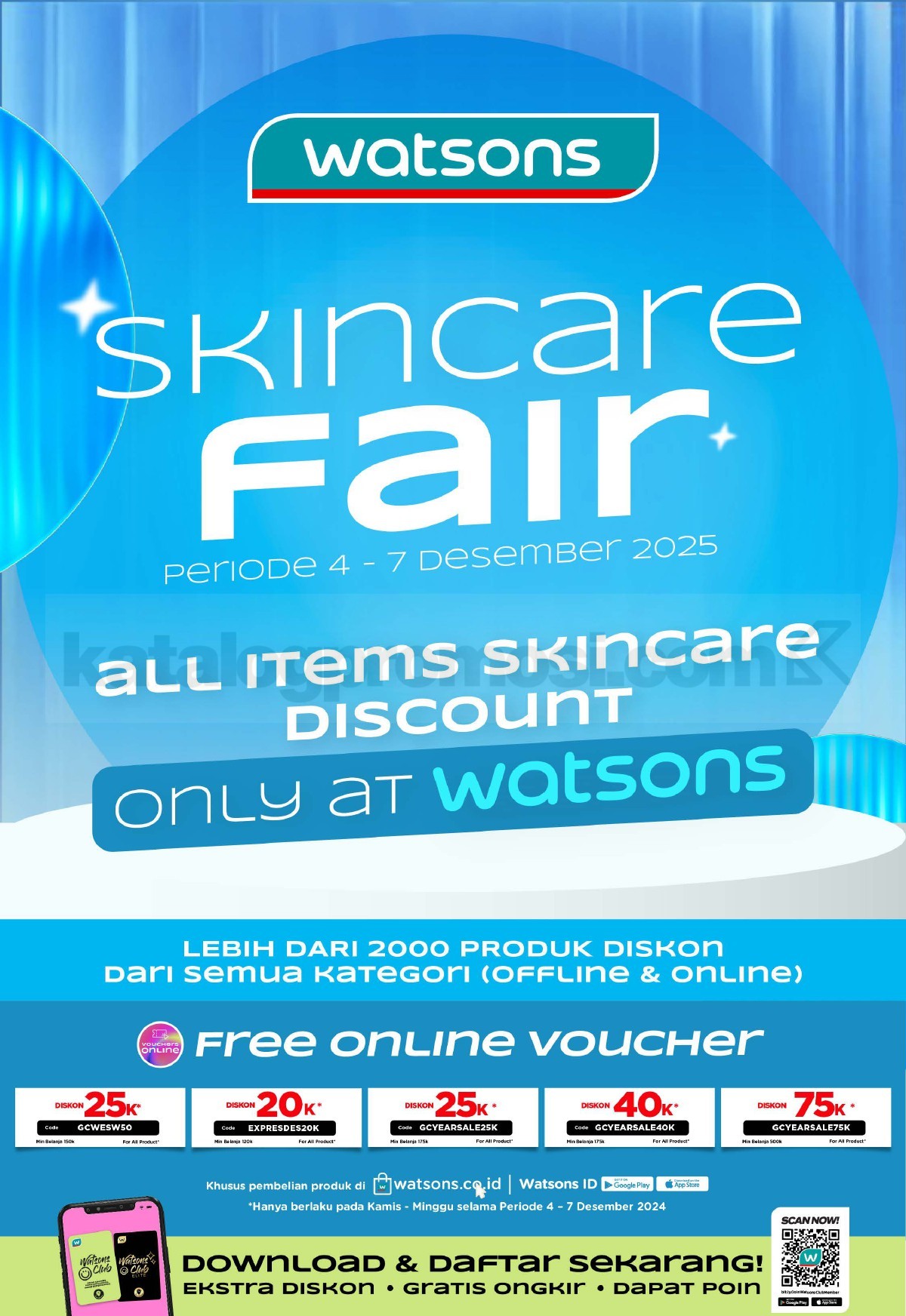 WATSONS WEEKEND SPECIAL Diskon hingga 50% WATSONS WEEKEND SPECIAL Diskon hingga 50% 1