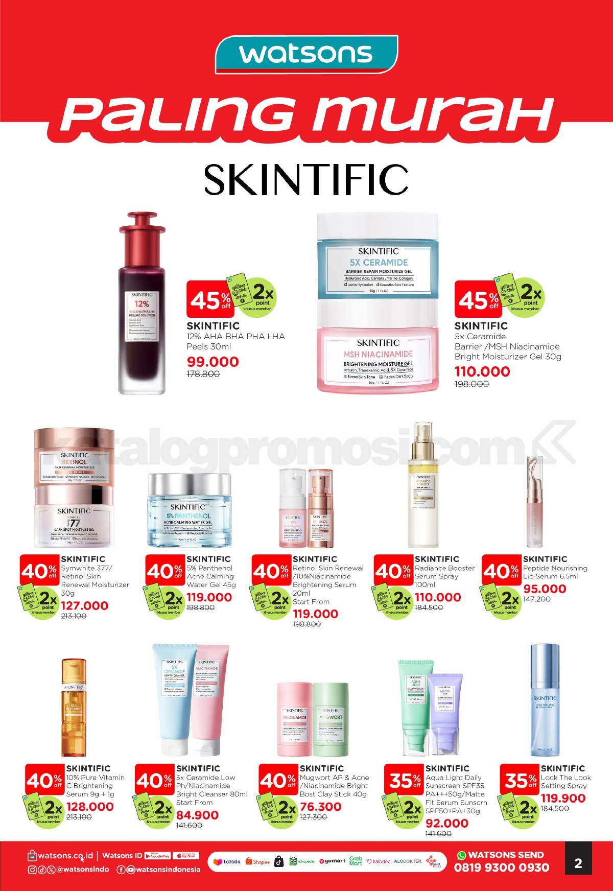 WATSONS WEEKEND SPECIAL Diskon hingga 50% WATSONS WEEKEND SPECIAL Diskon hingga 50% 2