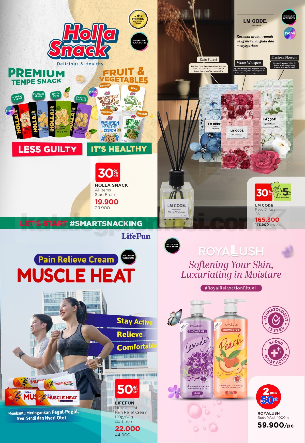 WATSONS WEEKEND SPECIAL Diskon hingga 50% WATSONS WEEKEND SPECIAL Diskon hingga 50% 39