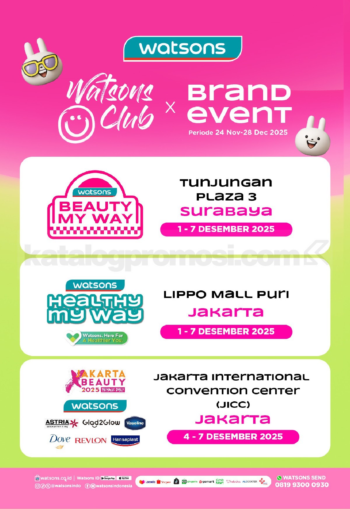 WATSONS WEEKEND SPECIAL Diskon hingga 50% WATSONS WEEKEND SPECIAL Diskon hingga 50% 41