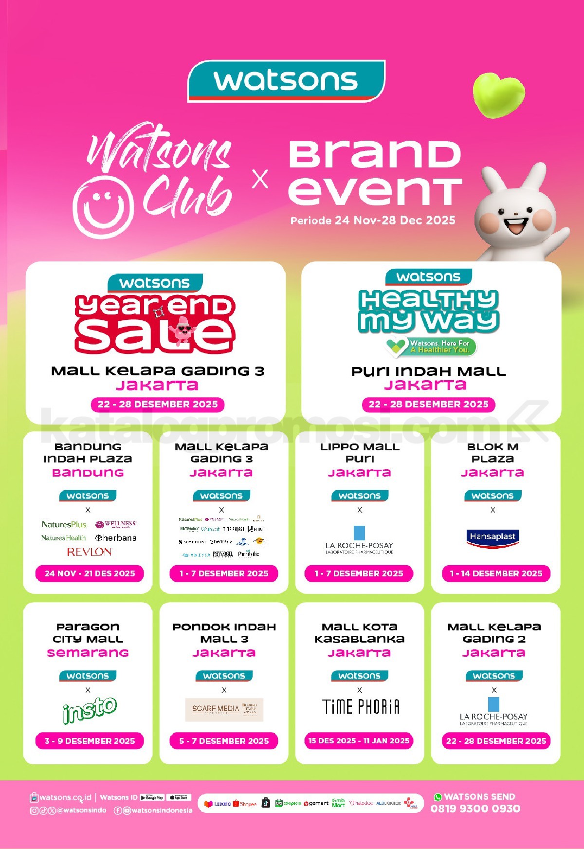WATSONS WEEKEND SPECIAL Diskon hingga 50% WATSONS WEEKEND SPECIAL Diskon hingga 50% 42