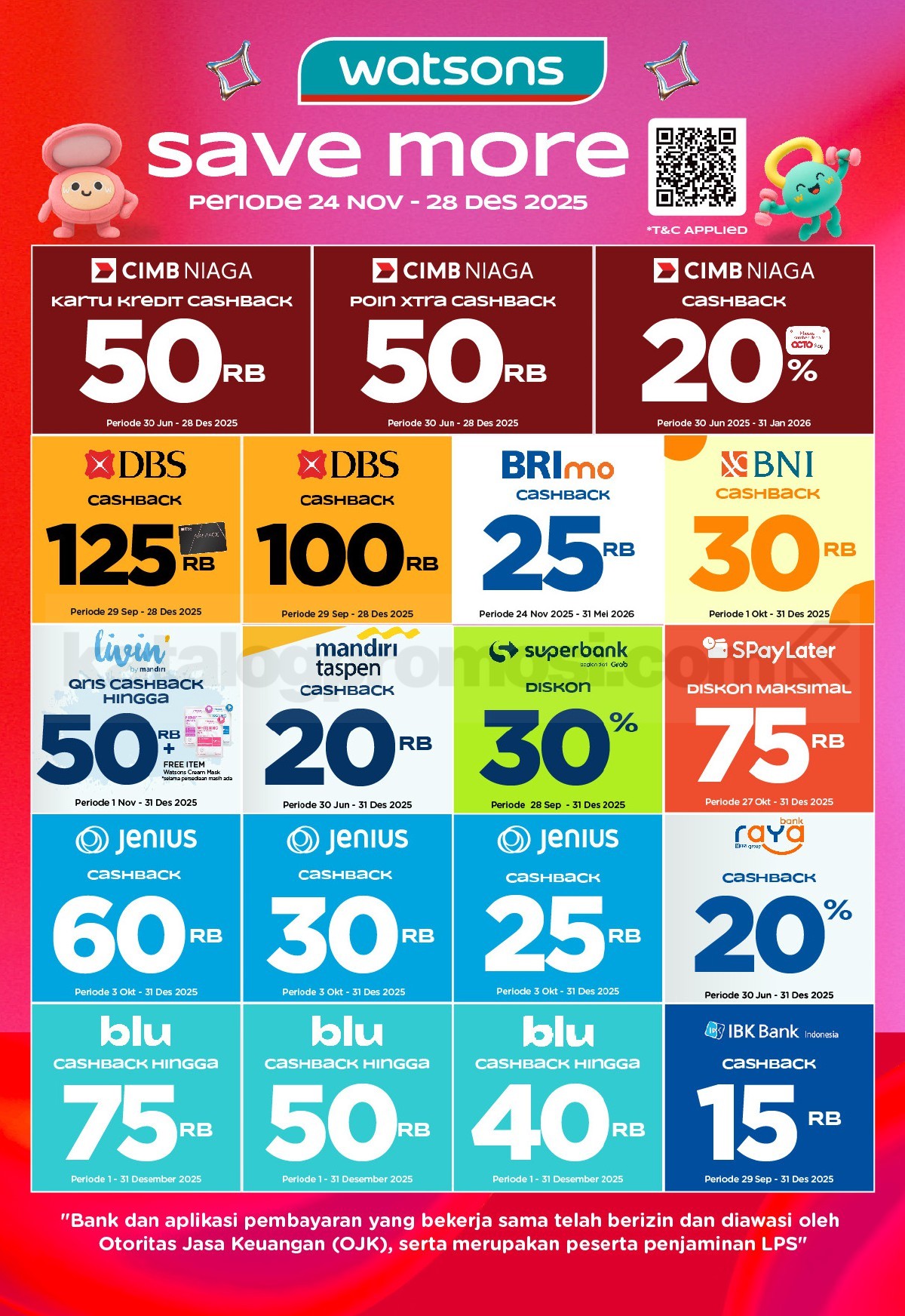 WATSONS WEEKEND SPECIAL Diskon hingga 50% WATSONS WEEKEND SPECIAL Diskon hingga 50% 43