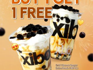 Promo Xiboba Buy 1 Get 1 Free Brown Sugar Boba Fresh Milk*