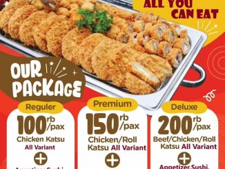 Promo Kimukatsu Paket All You Can Eat mulai Rp. 100.000 dengan pilihan paket AYCE Mei 2026