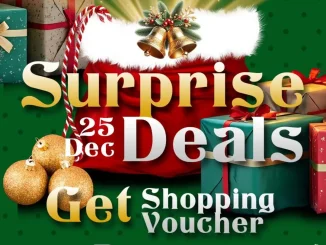 Christmas Surprise Deals di Mal Taman Anggrek dapatkan Voucher 200K!