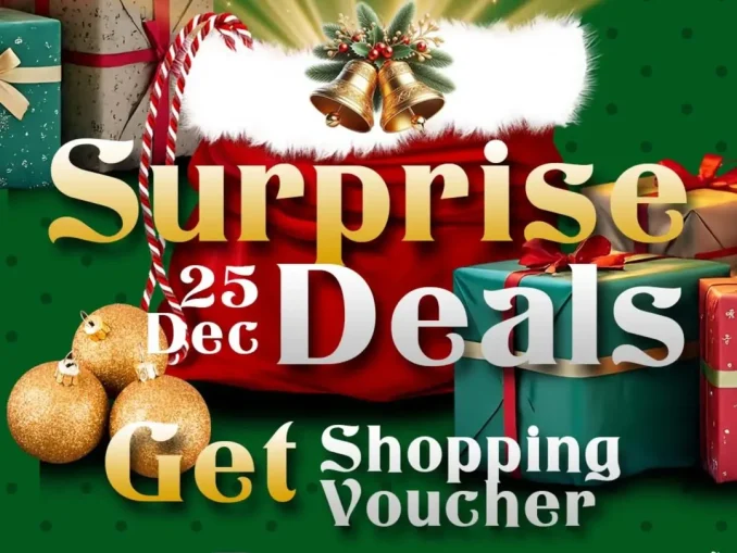 Christmas Surprise Deals di Mal Taman Anggrek dapatkan Voucher 200K!