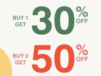 Promo Hush Puppies Buy 1 Diskon 30%, Buy 2 Diskon 50%* untuk koleksi fashion favorit Mei 2026