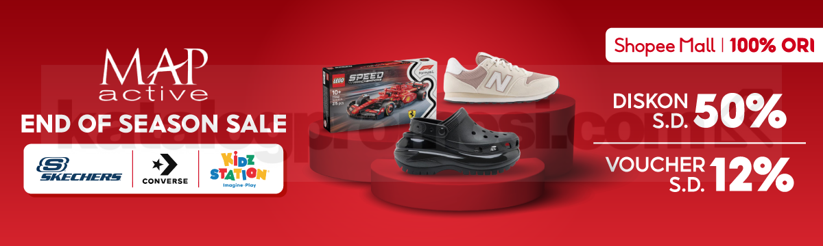End of Season Sale MAP Active di Shopee Diskon hingga 50% + Voucher 12% 