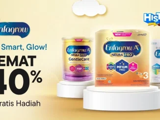 Enfagrow Spesial Blibli 12.12 Hemat 40% + Gratis Hadiah!