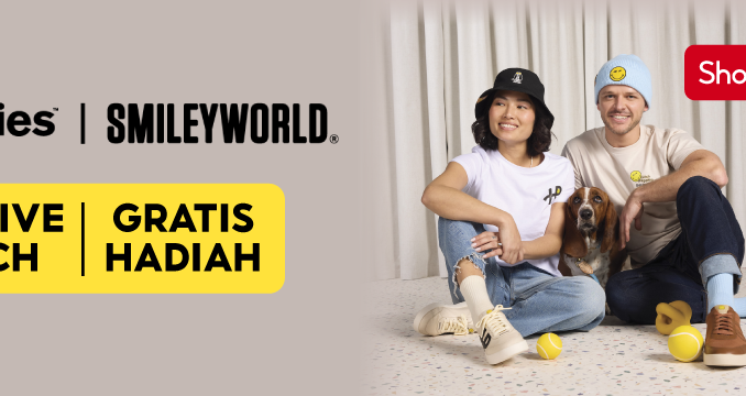 Hush Puppies x SmileyWorld Hadir Eksklusif di Shopee Bonus Hadiah 1