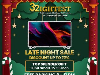 Metropolitan Mall Bekasi 32IGHTEST Anniversary & Christmas Celebration Diskon hingga 70%!