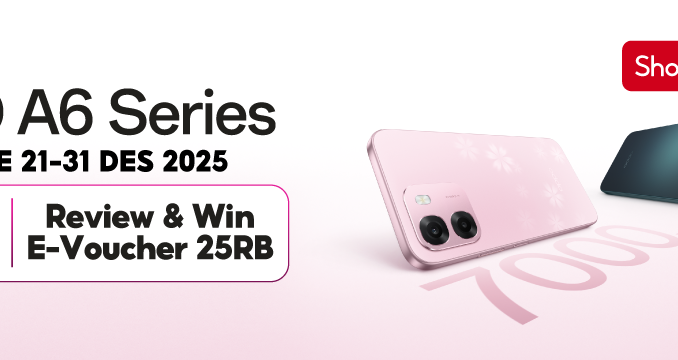 OPPO A6 Series Launching Cicilan 0% dan E-Voucher 25K di Shopee