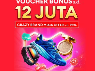 Promo 12.12 Lazada Voucher Bonus sampai 12 Juta + Crazy Brand Mega Offer!
